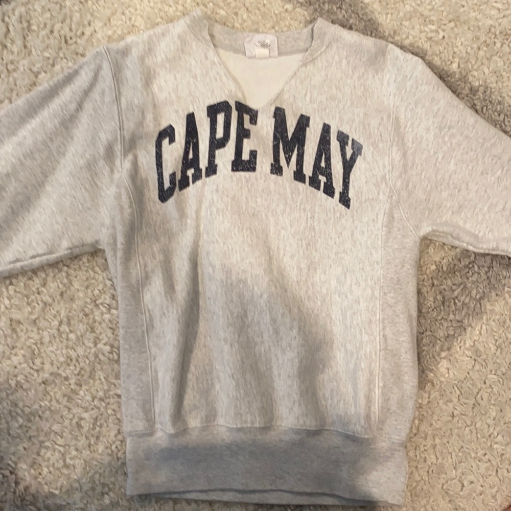 Cape may crew neck